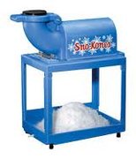 Snow Cone Machine for Customer Pick Up