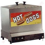 Hot Dog Steamer for Customer Pick Up