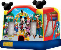 Mickey Mouse 4-in-1 Bounce House with Slide-CP