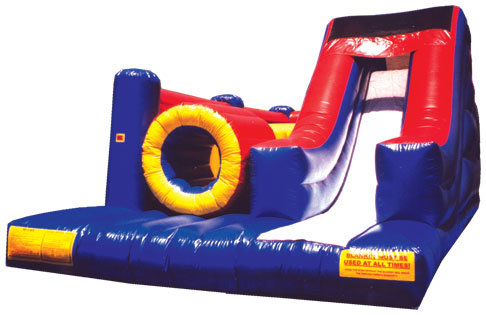 Ninja Water Slide Bounce House