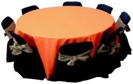 Orange and Black Kids Table and Chairs