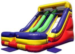 Double Lane Giant Inflatable Slide