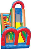 Turbo Rush-Single Lane Inflatable Obstacle Course-RIGHT-