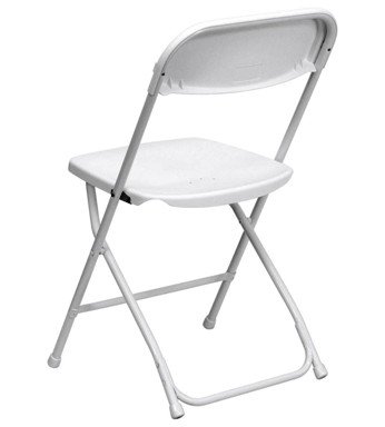 Adult White Folding Chair-CP