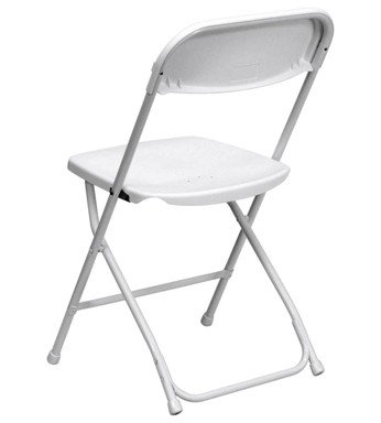 Adult White Folding Chair