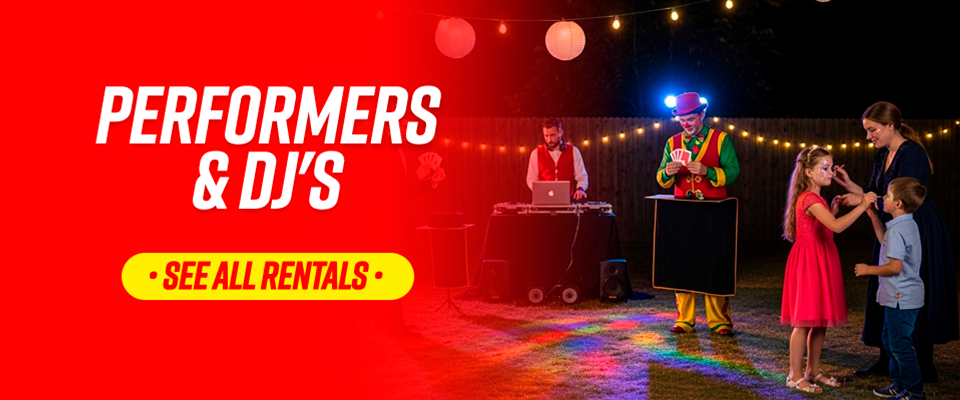 Performers and DJs