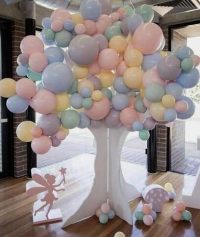 (2) Balloon Trees