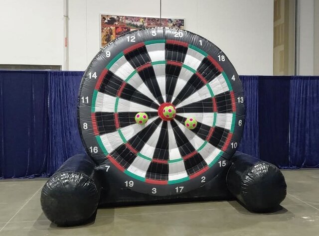 Soccer Darts Single Side 14ft Tall Inflatable