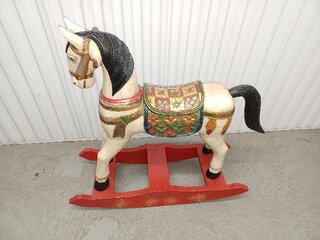 Rocking Hobby Horse 32in Tall