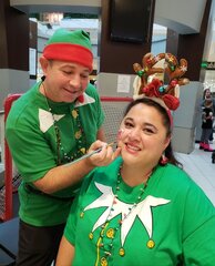 Face Painting Elf