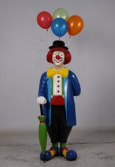 5ft Tall Carnival Clown or Birthday Decor