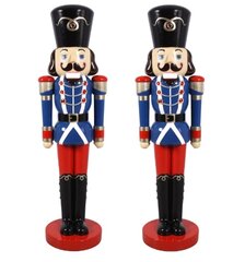 (2) 6 Ft Christmas Nutcrackers 