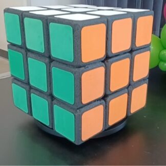 80’s 3ft Large Rubiks Cube Decor
