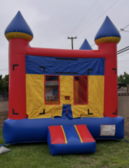 Boy bounce house