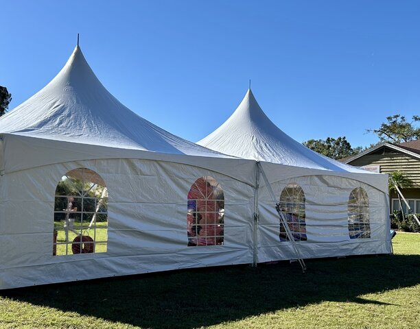 Tent Sidewall with window for 20x40 frame tent