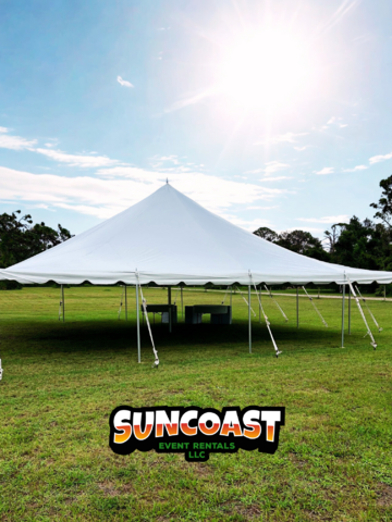 40 x 40 Pole Tent