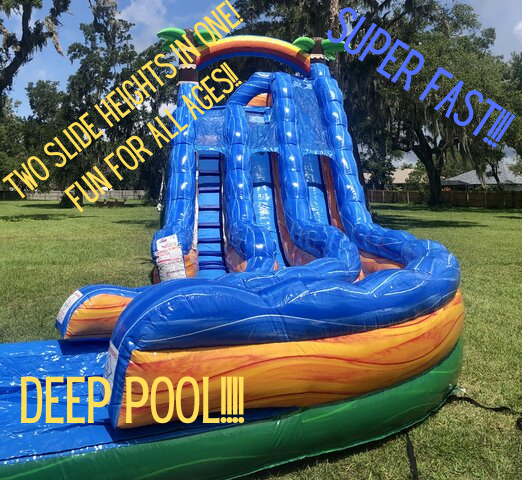 18' Tropical Double Splash (Double Rider)