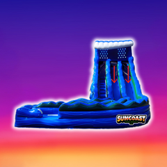 22' Blue Hurricane Wave (Double Lane/Rider)