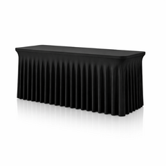 Black 6' Table Cover 