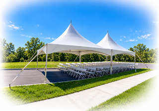20' x 40' High Peak Tent