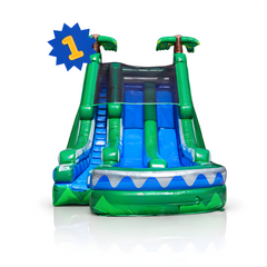 Tropical Dual Slide 18' (Double Lane/Rider)
