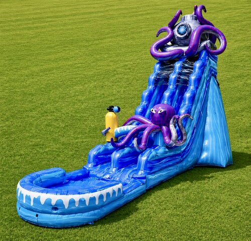 20ft Deep Sea Slide (Wet)