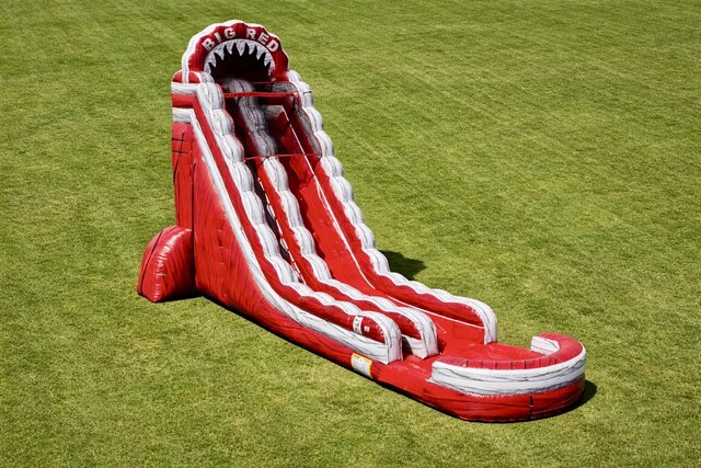 25ft Big Red Slide (Wet)