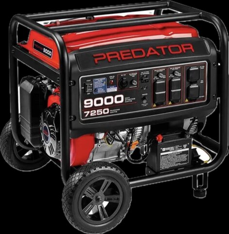 9000 Peak Watt Generator