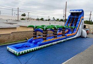 24' Tidal Wave W/Slip & Slide (Dual Lane)