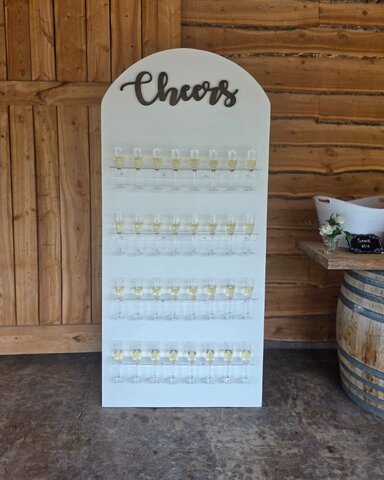 Champagne Wall
