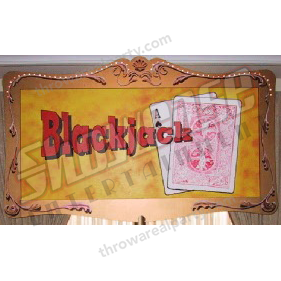 Marquee Sign - Black Jack
