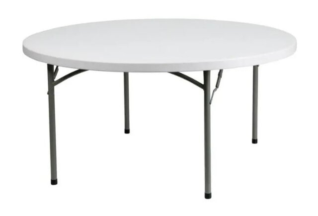 6 ft - Round Table