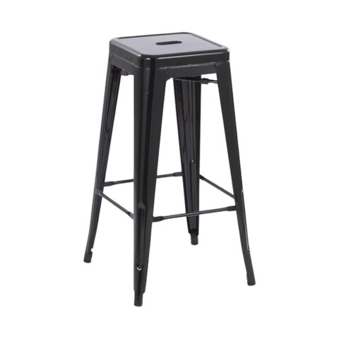 Metal Barstool - Black