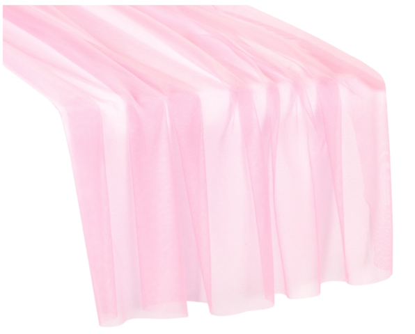 Pink Tulle table runner