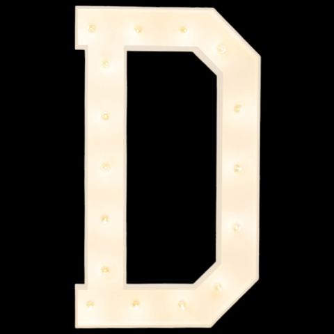 Marquee Letter 