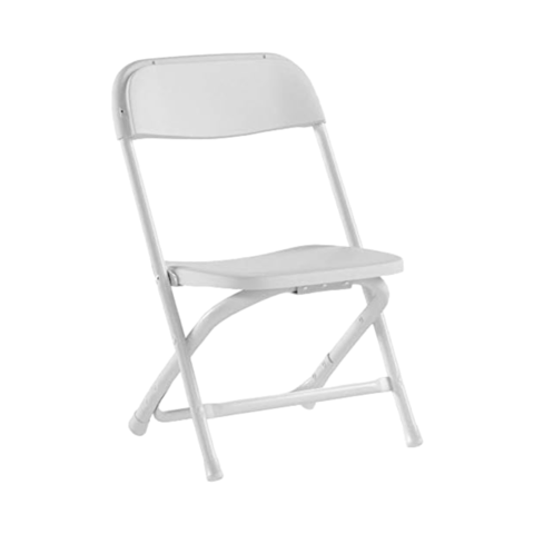 White Kids Folding Chair