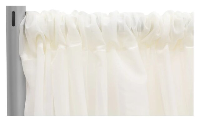 Ivory Sheer Drapes