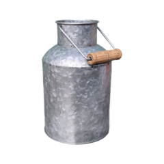 Decorative Galvanized Jug