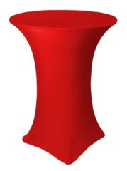 Red Spandex Cocktail Tablecloths - 32