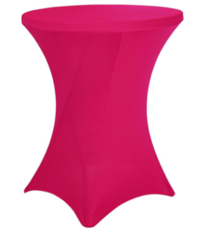 Fuschia Spandex Cocktail Tablecloths - 32