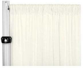 Ivory Spandex drapes