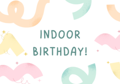 Birthday Indoor Signs