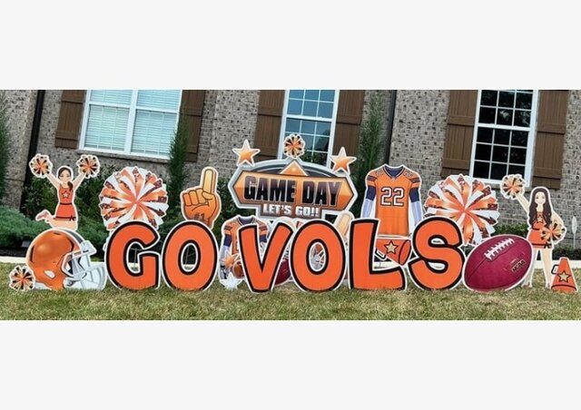 Vols Game Day Sign