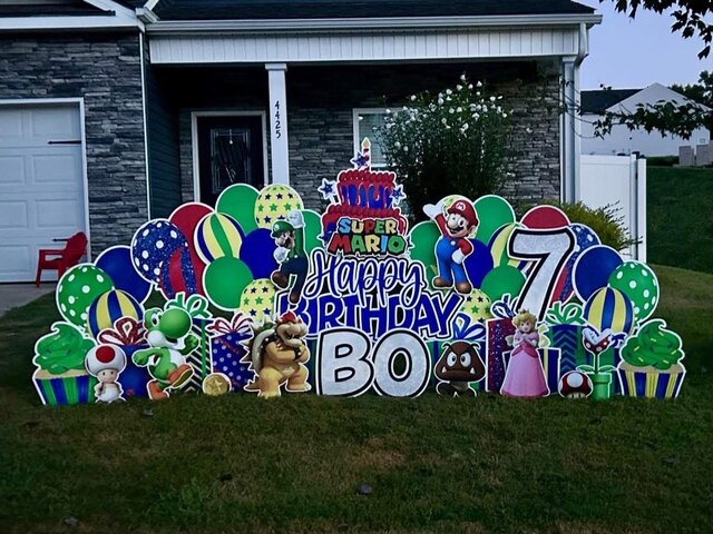 themesupermariobirthdayyardsign