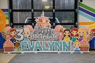 Disney Princess Theme Indoor Birthday