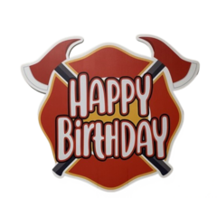 Fire Fighter Happy Birthday