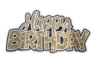 Gold HAPPY BIRTHDAY