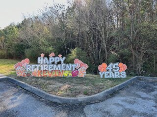 Add the Years Worked to Sign
