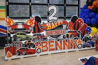 Hot Wheels Theme Indoor Birthday