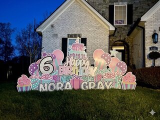 Pink, Purple, & Teal Birthday